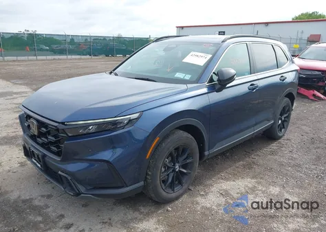 2023 Honda Cr-V Hybrid Sport из США, поврежденный, VIN 2HKRS6H50PH808558